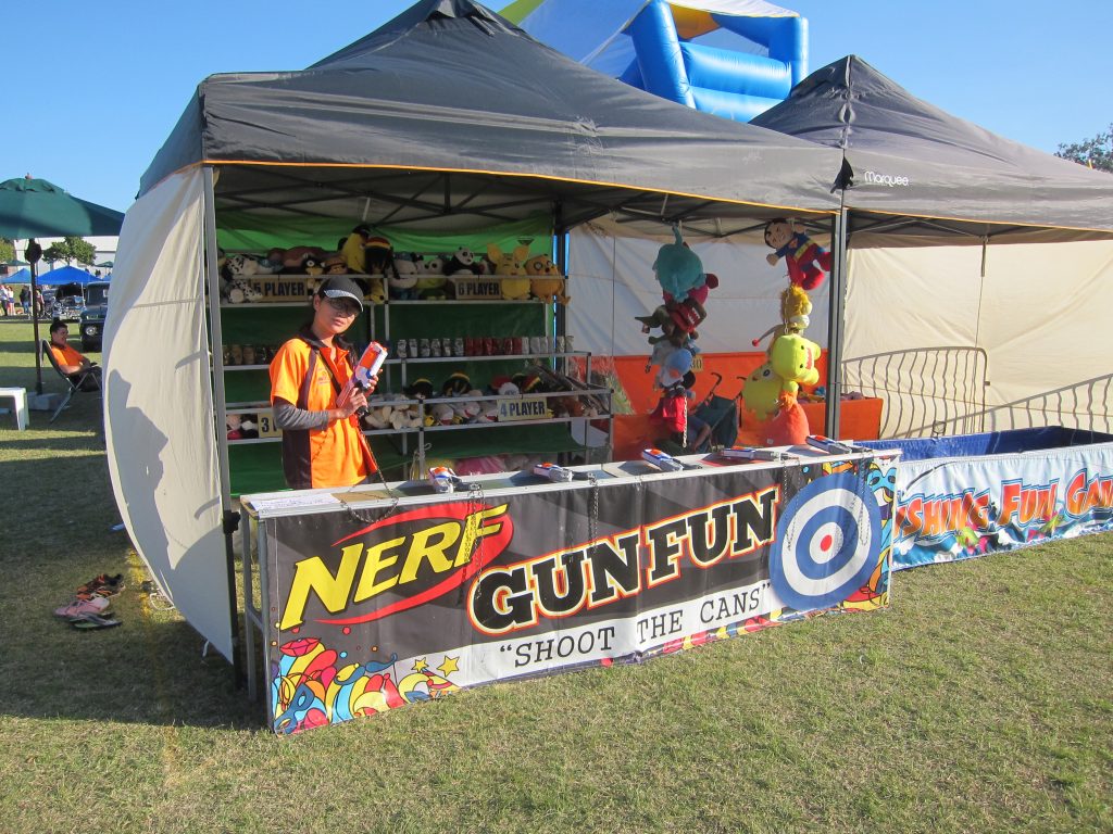 nerf gun fun tent
